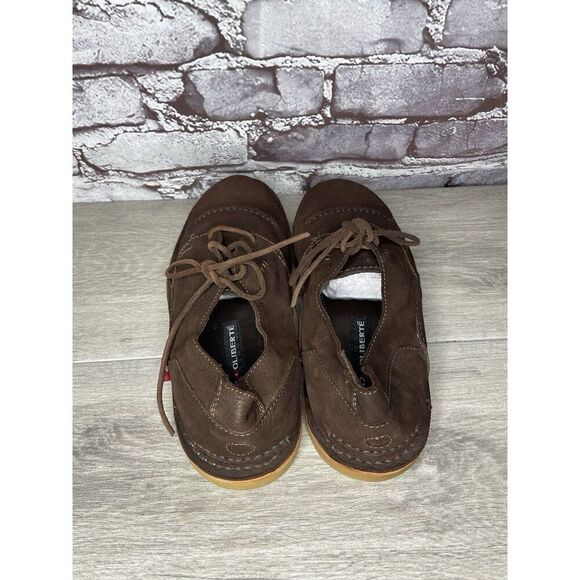 Oliberte Footwear Gana Sweet Georgia Brown Leather Casual Flat Shoes Men Sz 42EU - Picture 7 of 16